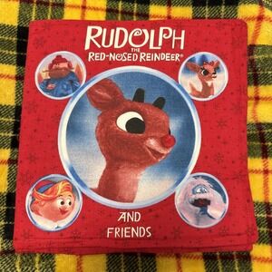 Rudolph the Red Nosed Reindeer Soft Fabric Baby Book Island of Misfit Toys Cute